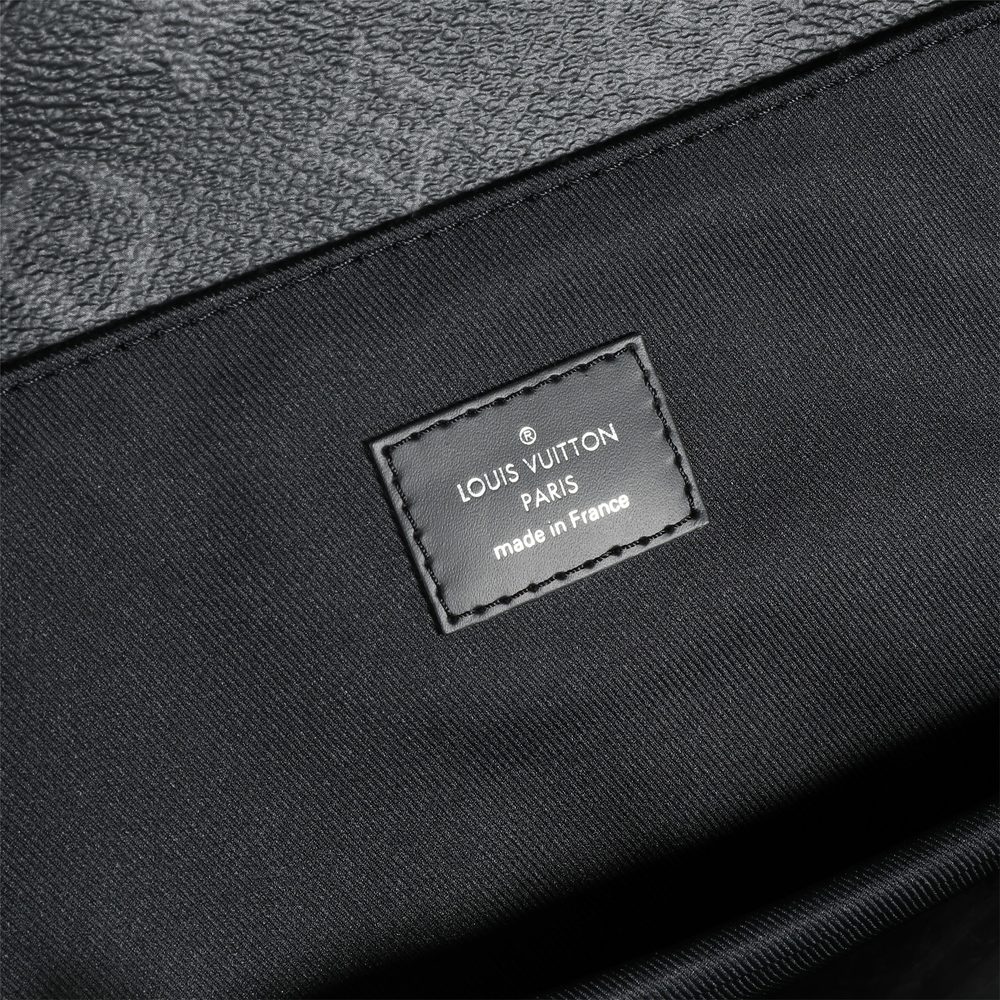 Louis Vuitton Black Monogram Eclipse Steamer Back… - image 8